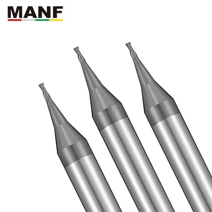 HRC60 2 Flute Small Diameter End Mill