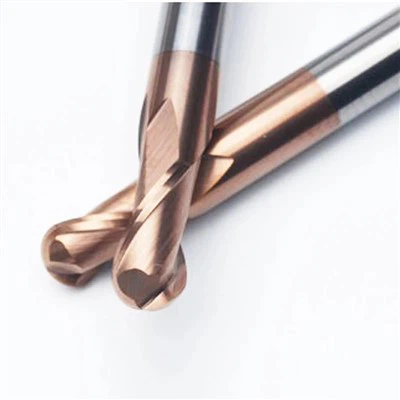 HRC55 2 Flute Ball Nose End Mill